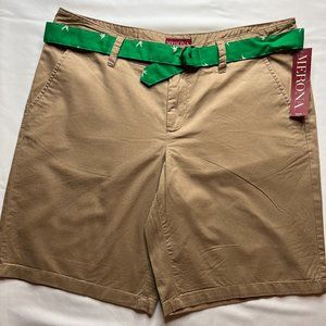Merona Bermuda Chino Shorts NWT